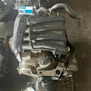 NISSAN HR16 ENGINE IN STOCK AT ROJAN ENGINES AND GEARBOXES