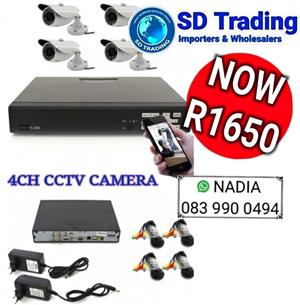 CCTV 4 Channel Complete DIY Kit