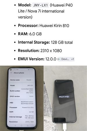 Huawei P40 lite used for sale