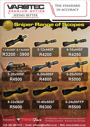 Rifle scopes by Varotec Afforable and life gaurantee