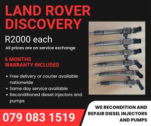 LAND ROVER DISCOVERY TDV6 INJECTORS FOR SALE WITH WARRANTY 