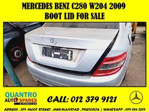 Mercedes Benz C280 W204 2009 Boot Lid For Sale
