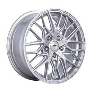 15″ A-Line Knight 5×114 Arctic Silver Machine Face Alloy Wheels