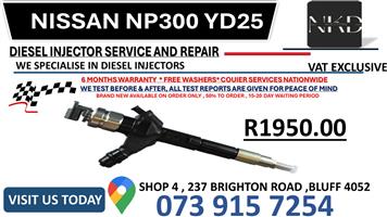 Nissan NP300 YD25 Diesel Injectors 