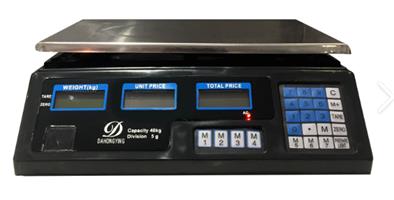 40kg Electronic digital price computing weighing scale with double side display