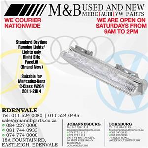 Standard Daytime Running Lights/Lights only Left Side FaceLift (Brand New) Suitable for W204