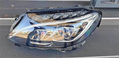 Mercedes Benz w205 double xenon headlight 