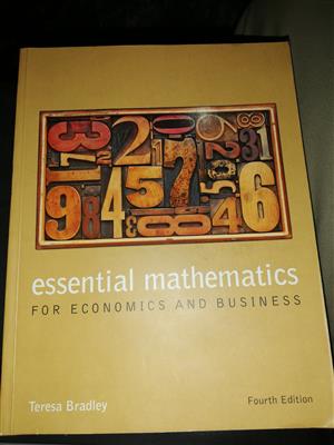 Essential mathematics 4th edt for sale