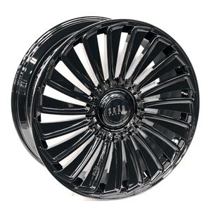 24″ SKAR SKF-11 5×120 Gloss Black Forged Alloy Wheels