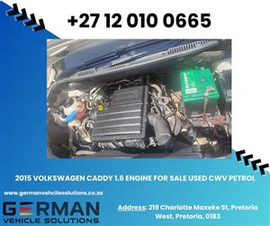 2015 volkswagen caddy 1.6 engine for sale – used (cwv petrol) 