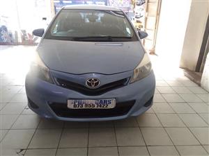 2012 TOYOTA YARIS 1.4 MANUAL PETROL BLUE COLOR  