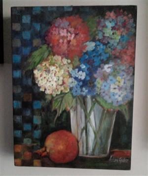 ORIGINAL PAINTING BY SOUTH AFRICAN ARTIST.