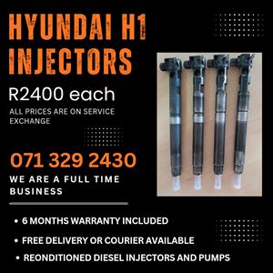 HYUNDAI H1 INJECTORS FOR SALE WITH WARRANTY INCLUDED 