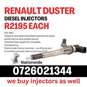 Renault Duster diesel injectors for sale