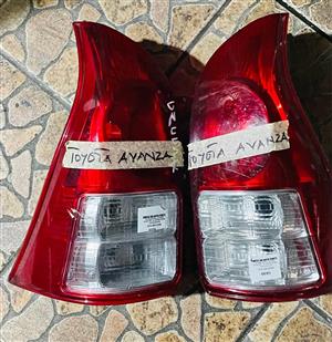 Toyota Avanza taillights