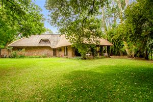 Five bedroom home with cottage and spruit access, Edenburg