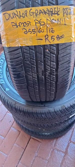 4x Dunlop AT 18 bakkie..almost as New