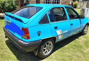 Opel Kadett cub 1.4 swop for bakkie/station wagon or panelvan
