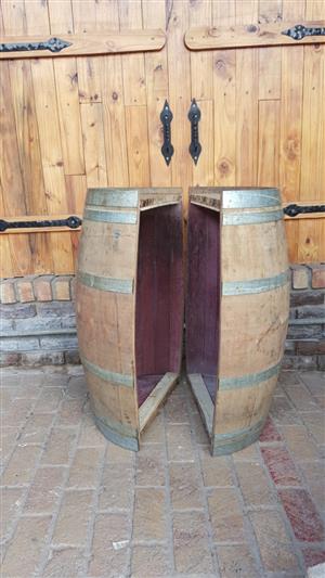 Half Wine barrels for sale
