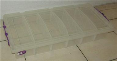 Formosa 6-Division Translucent Plastic Shoe Storage Box