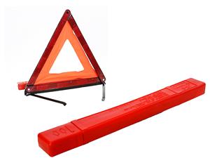 Reflective Foldup Warning Triangle Large