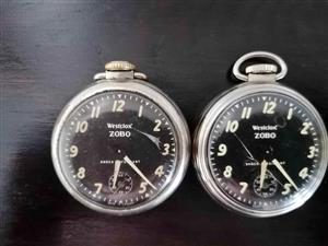 Westclox Zobo Pocket watches