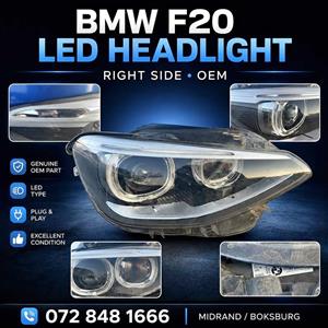BMW F20 Right Side LED Headlight Original OEM