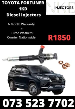 Toyota Fortuner 3L Diesel injectors on Recon 