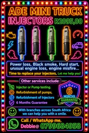 DIESEL INJECTOR SERVICE  RECONDITIONING & TESTING OF DIESEL INJECTORS  533 MOOT 