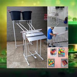 “Start your popsicle business! Foot‑operated & semi‑automatic machines, 4 lanes,