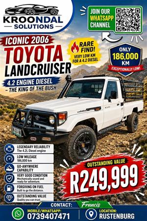 2006 Toyota Land Cruiser 4.2 Diesel