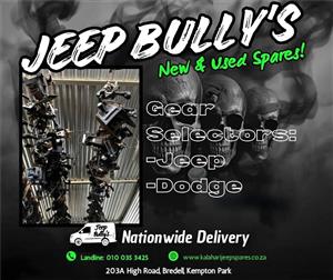 Jeep and Dodge Gear Selectors Available: Used