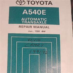 Camry 1991/ 93, out. book