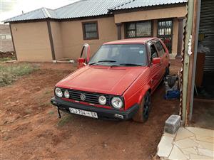 Golf 2 for sale or swop with a small bakkie