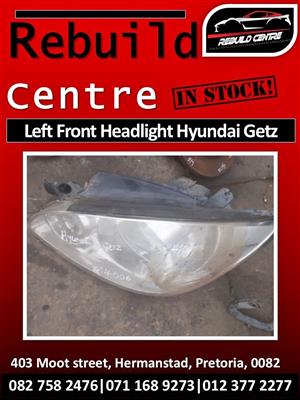 Left Front headlight Hyundai Getz  for sale. 