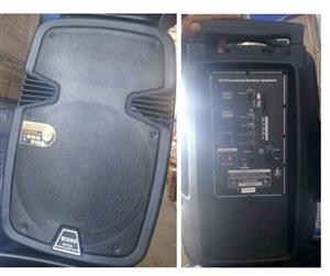 12" Bluetooth Rechargable Trolley Speaker, NEW with 1 year warranty and FREE DELIVERY