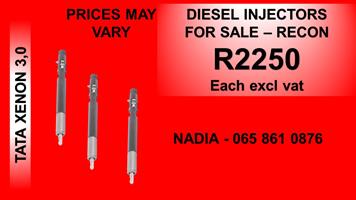 TATA XENON 3.0 DIESEL INJECTORS FOR SALE AND RECONDITIONED