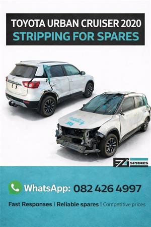 Toyota urban cruiser 2020 k15b stripping for spares