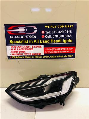Audi A4 B10 left side Matrix headlight (2019) 