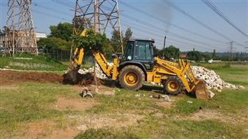 TLB FOR HIRE AND BUILDING MATERIAL