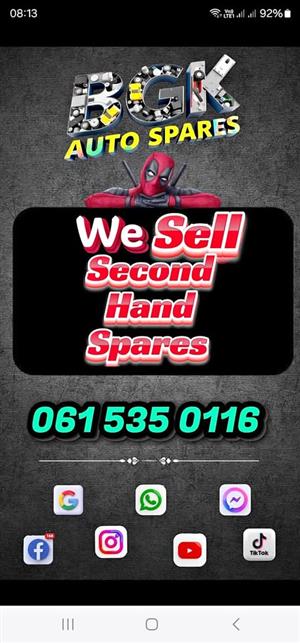 We sell spares for most cars Whatsapp   
