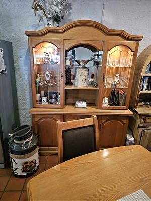 Oak dining room suit