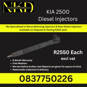 KIA 2500 Diesel injectors for sale