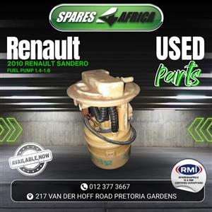 2010 RENAULT SANDERO 1.4–1.6 – USED FUEL PUMP