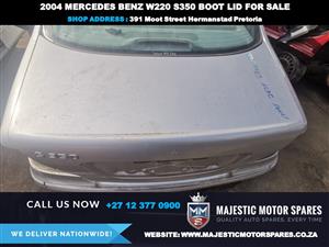 2004 Mercedes Benz W220 S350 rear boot lids for sale