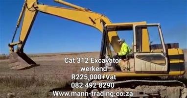 Cat 312 Excavator