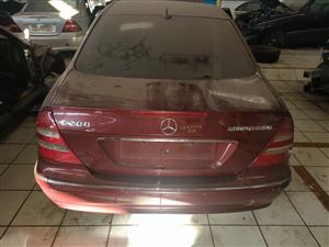 Mercedes Benz E200 W211 Kompressor 2004 used spares and parts for sale