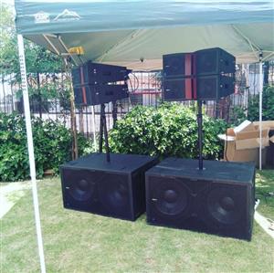 Audiocentre dj self powered sound. Only serious buyers