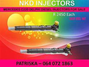 DIESEL INJCETORS NEW OR RECON FOR MERCEDES C220 FOR SALE