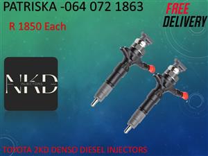 1KD & 2KD TOYOTA DIESEL INJECTORS FOR SALE